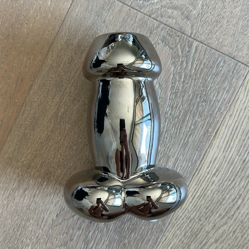 Thompson Ferrier Masculine Silver Drip Candle